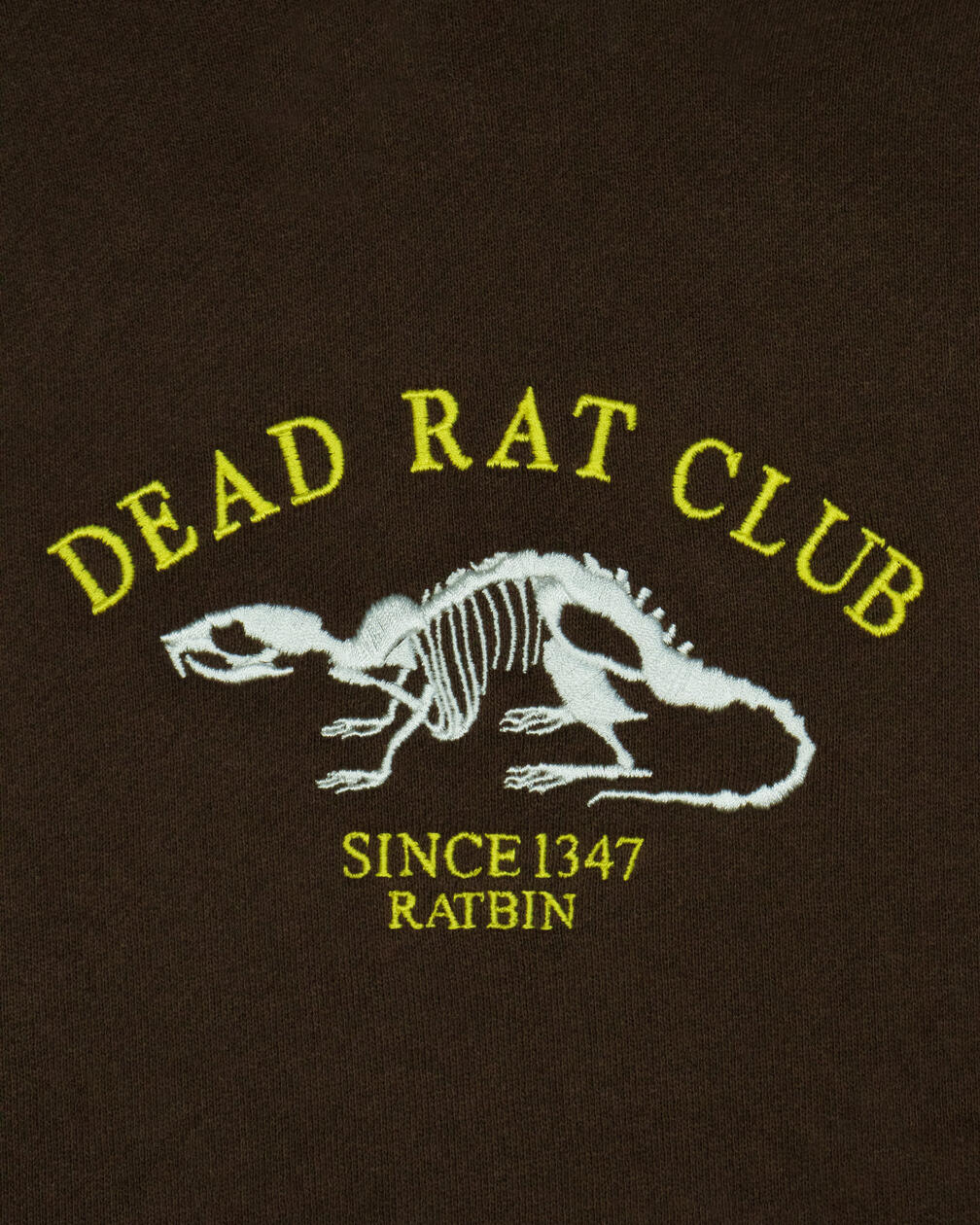 &quot;CLUB&quot; Embroidery